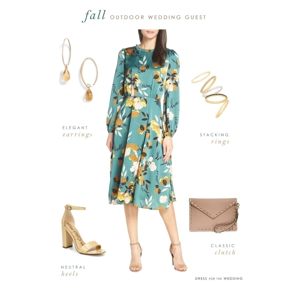 NWT Chelsea28 Floral Print Ruffle Neck Dress - XXL